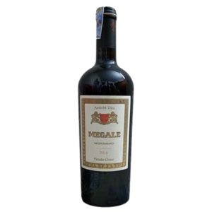 Rượu vang Ý Megale Negroamaro Nhãn Trắng
