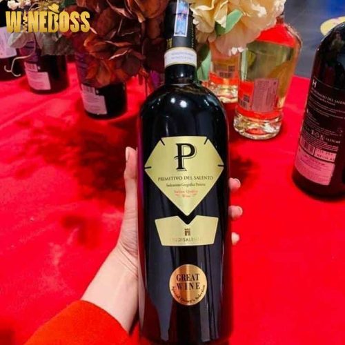 Rượu vang P Golden Primitivo Salento IGP 2