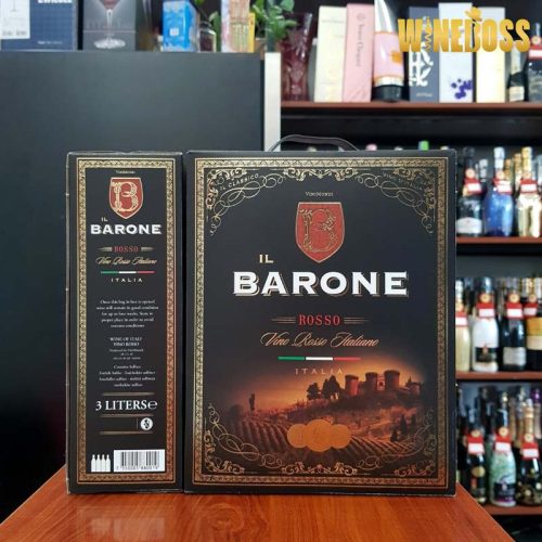 Rượu vang bich Barone Rosso 1