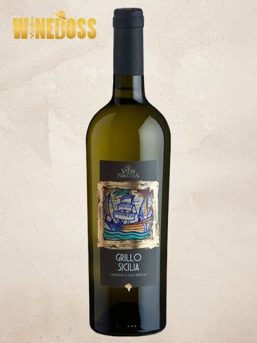 Rượu vang ý Vitis Nostra Grillo Sicilia Doc 1