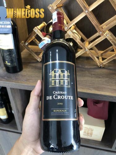 Rượu Vang Chateau De Croute 