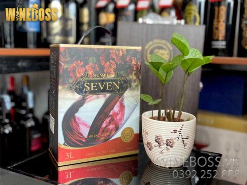 Rượu Vang Bịch SEVEN Cabernet Sauvignon 3L