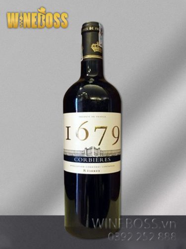Rượu vang Pháp 1679 Corbiere 1