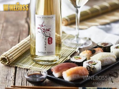 Rượu Vang Pháp Arthur Metz Sushi Rượu Vang Pháp Arthur Metz Sushi