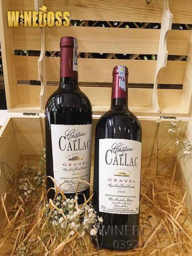 Rượu vang Pháp CHATEAU De CALLAC Prestige