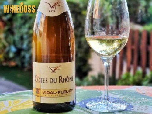 Rượu Vang Pháp Vidal Fleury Chateauneuf Du Pape 2015
